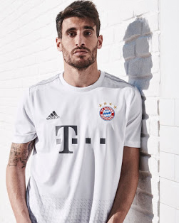 19/20 Bayern Munich Away White Jerseys Shirt - Cheap Soccer ...