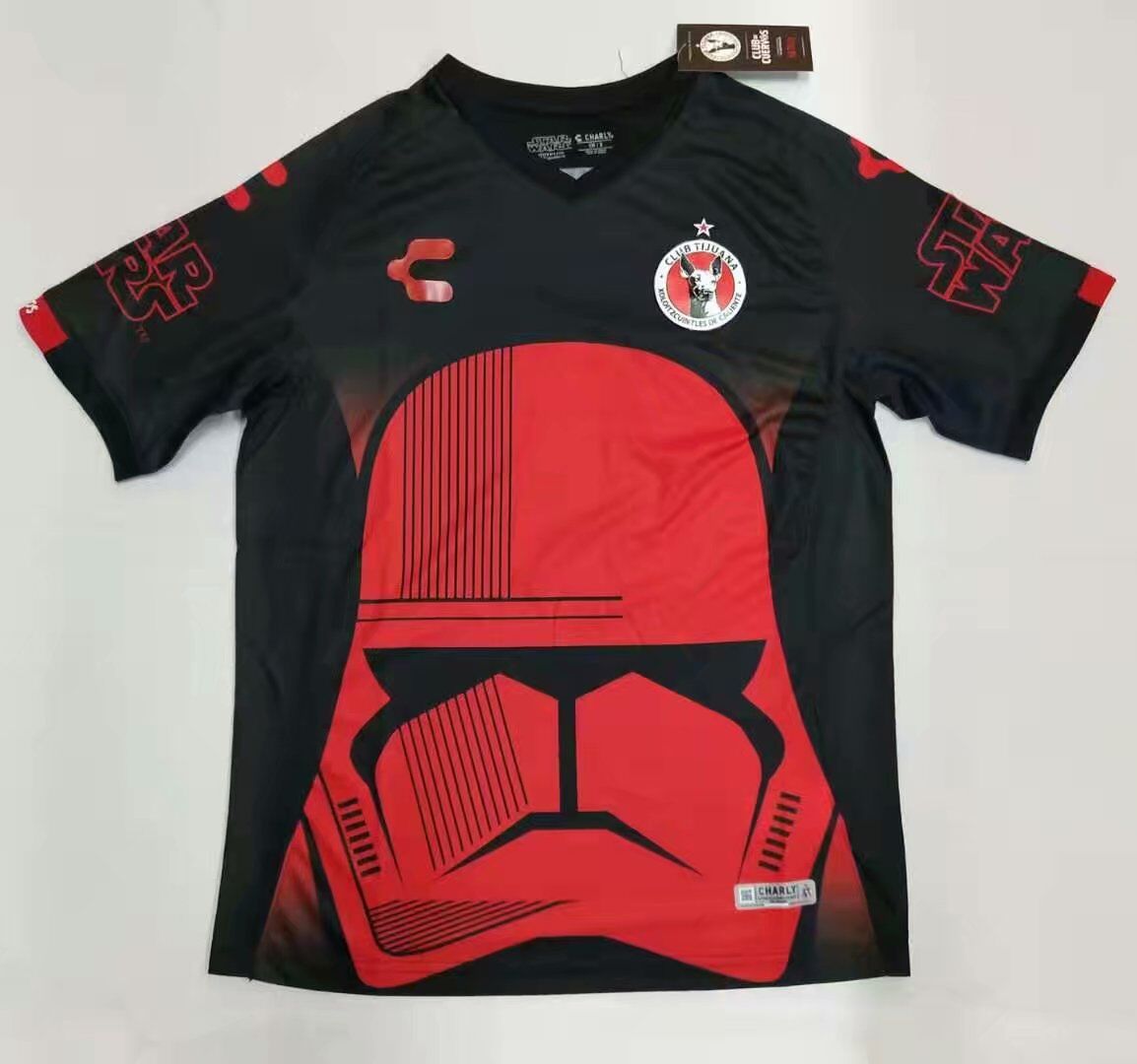 Club Tijuana Soccer Jersey Alternativo Star Wars Black Amp Red Replica 19 Minejerseys